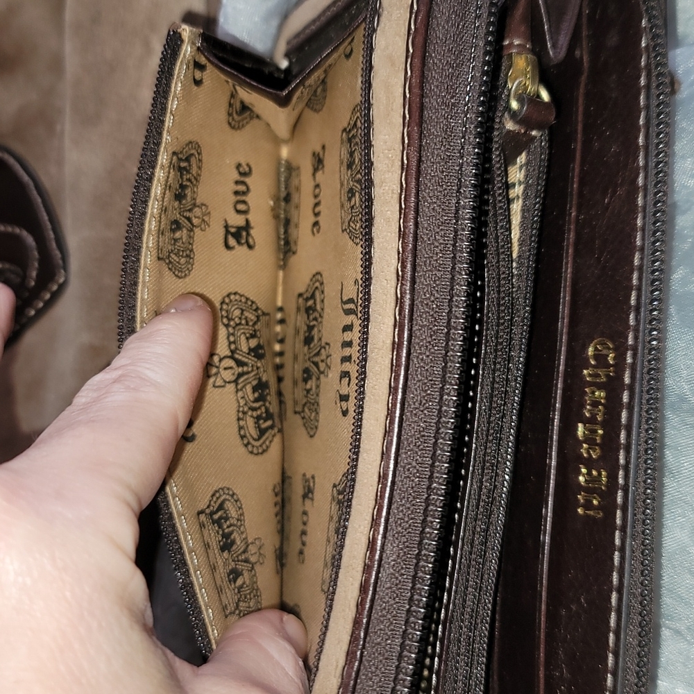 💥NWOT 💥VTG JUICY COUTURE MATCHING BAG AND LARGE WALLET - Picture 7 of 16